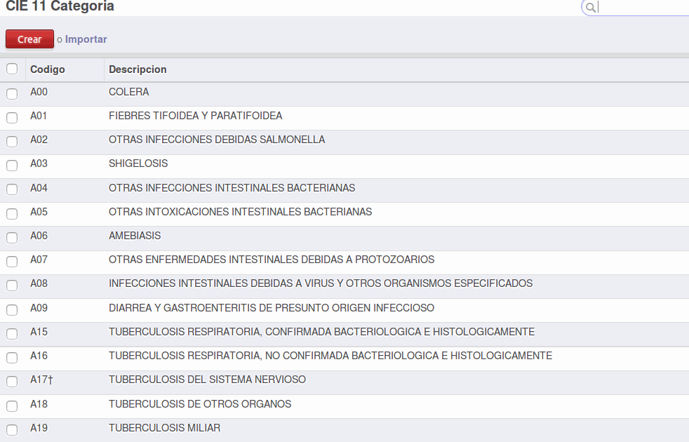 Odoo - Sample 1 for three columns