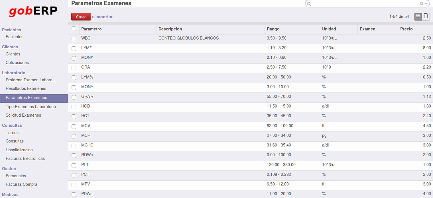 Odoo - Sample 3 for three columns