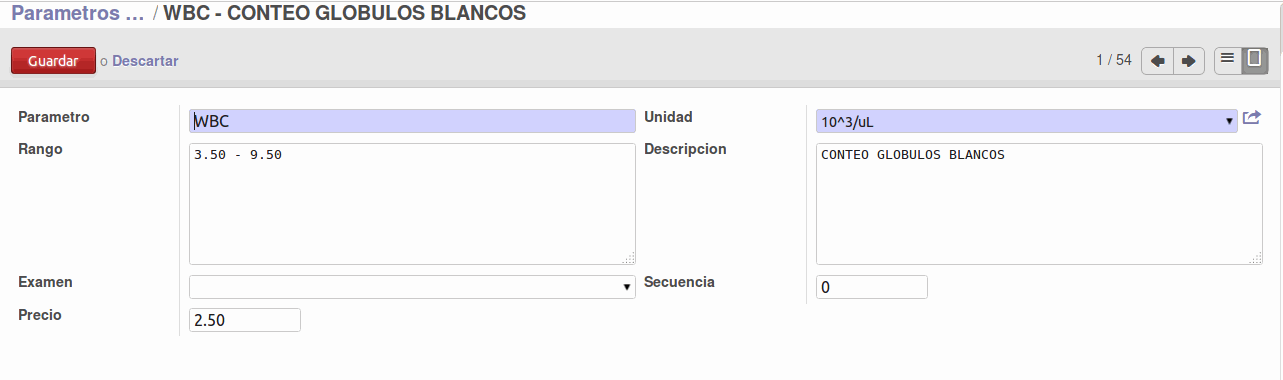 Odoo - Sample 1 for three columns